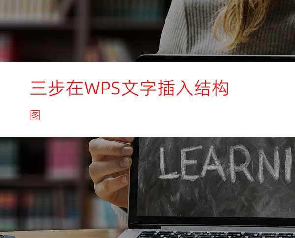 三步在WPS文字插入结构图