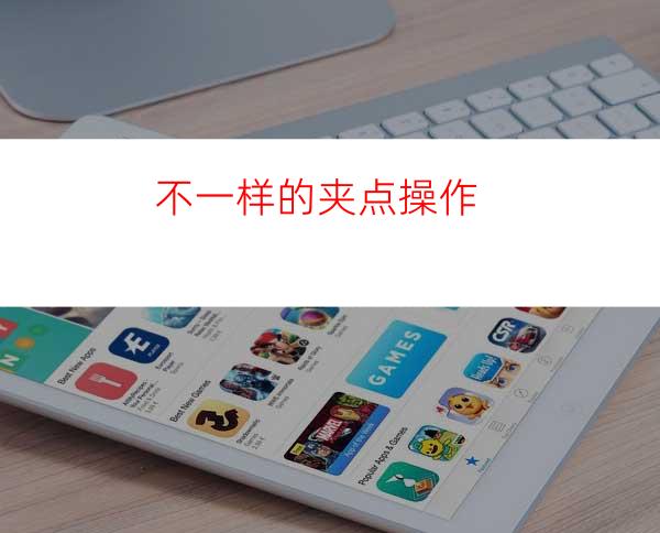 不一样的夹点操作