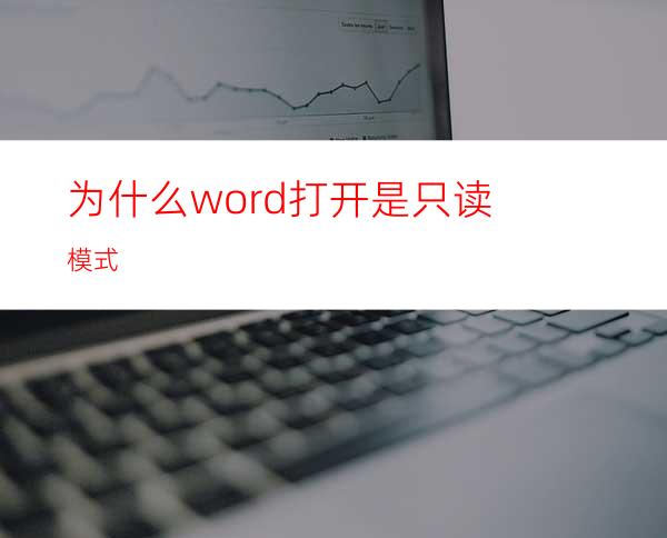 为什么word打开是只读模式