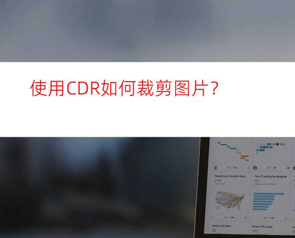 使用CDR如何裁剪图片？