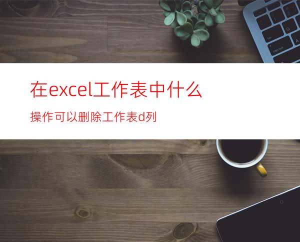 在excel工作表中什么操作可以删除工作表d列