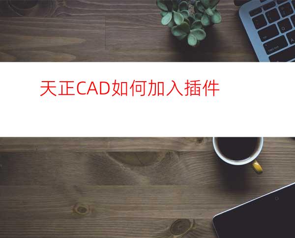 天正CAD如何加入插件?