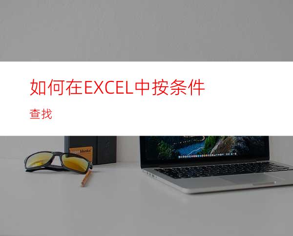 如何在EXCEL中按条件查找