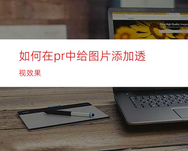 如何在pr中给图片添加透视效果