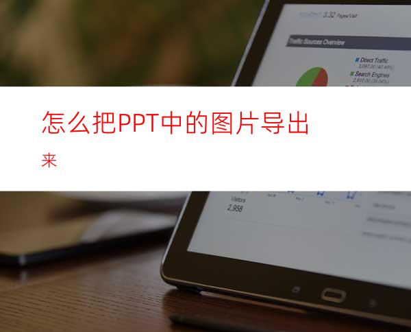 怎么把PPT中的图片导出来