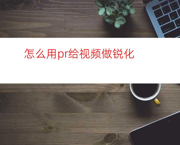 怎么用pr给视频做锐化