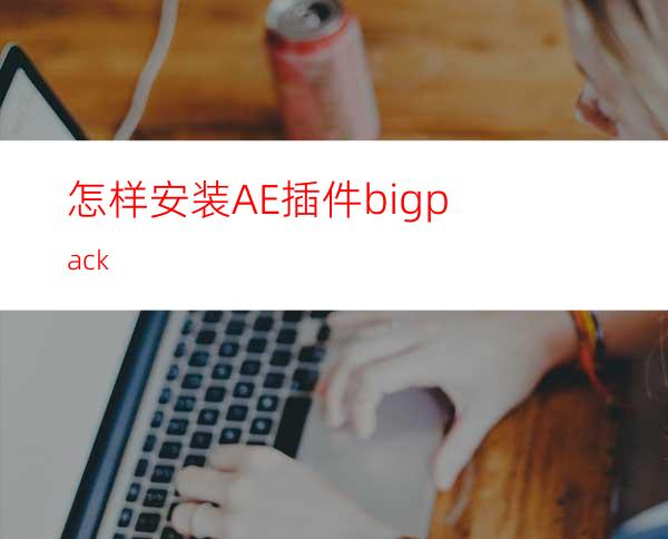怎样安装AE插件bigpack