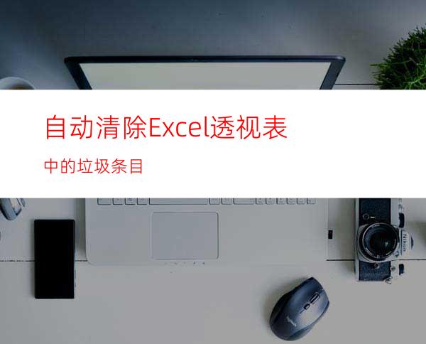 自动清除Excel透视表中的垃圾条目