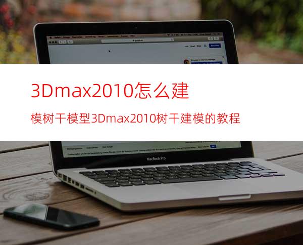 3Dmax2010怎么建模树干模型? 3Dmax2010树干建模的教程