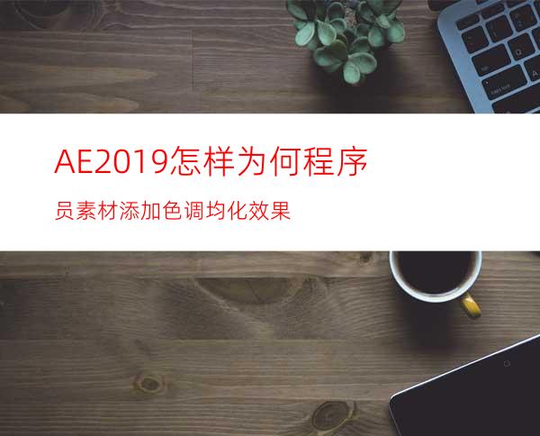 AE2019怎样为何程序员素材添加色调均化效果