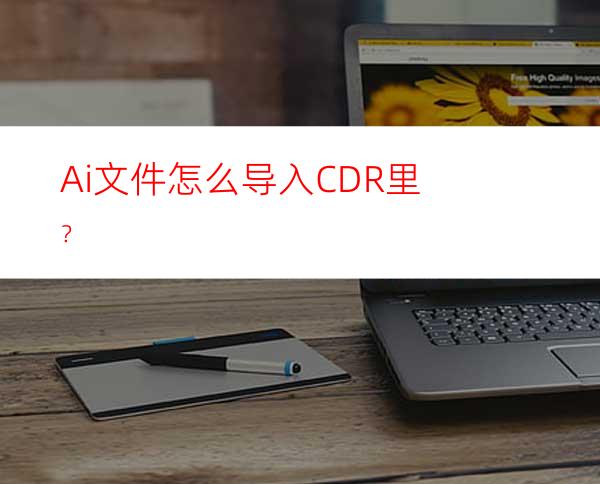 Ai文件怎么导入CDR里？