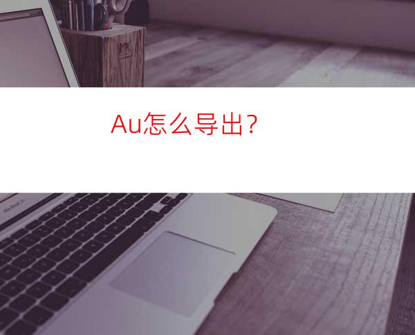 Au怎么导出？