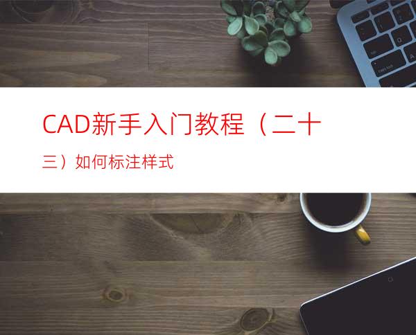 CAD新手入门教程（二十三）如何标注样式