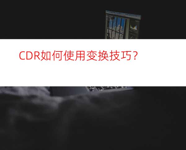 CDR如何使用变换技巧？