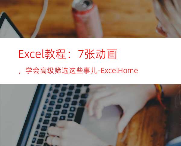 Excel教程：7张动画，学会高级筛选这些事儿-ExcelHome