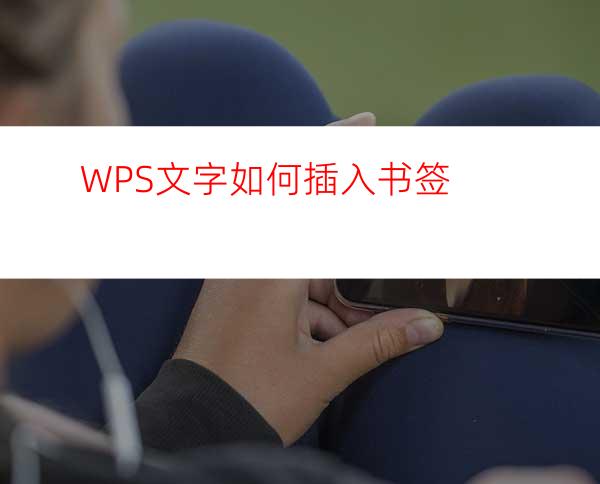 WPS文字如何插入书签