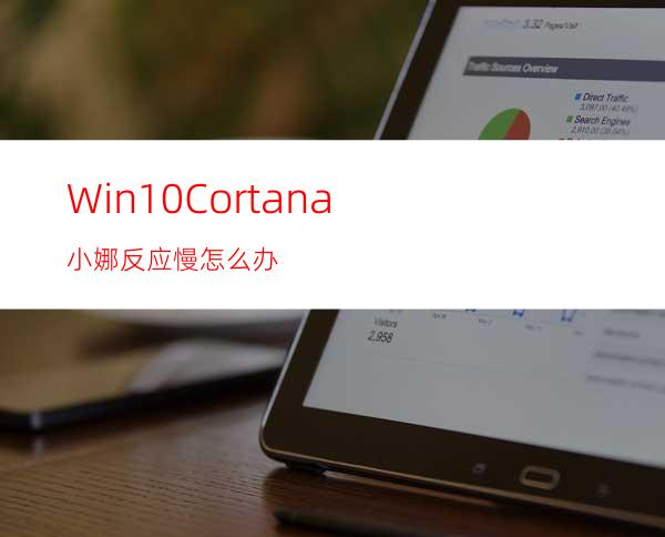 Win10Cortana小娜反应慢怎么办?