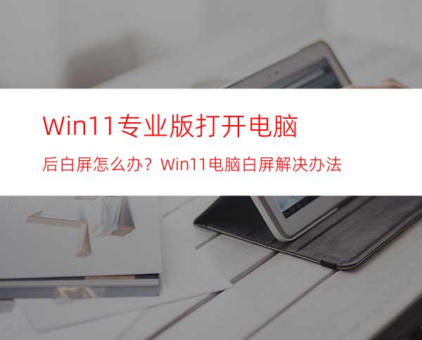 Win11专业版打开电脑后白屏怎么办？Win11电脑白屏解决办法