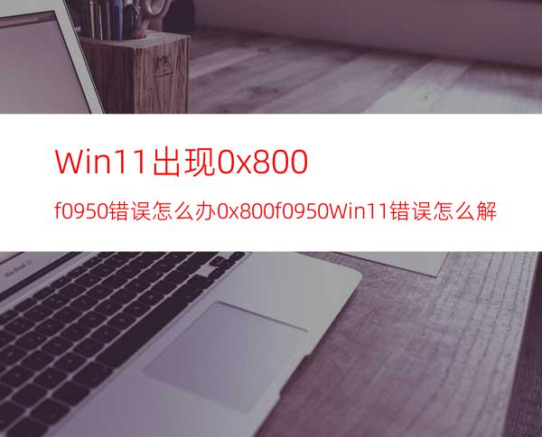 Win11出现0x800f0950错误怎么办0x800f0950Win11错误怎么解决