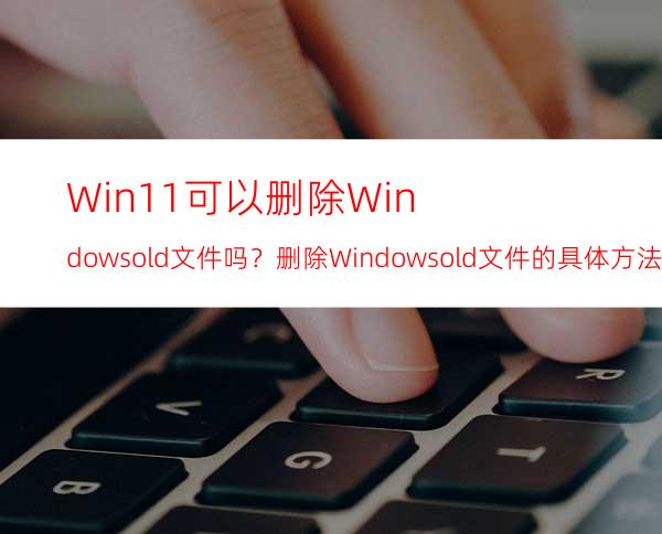 Win11可以删除Windows.old文件吗？删除Windows.old文件的具体方法