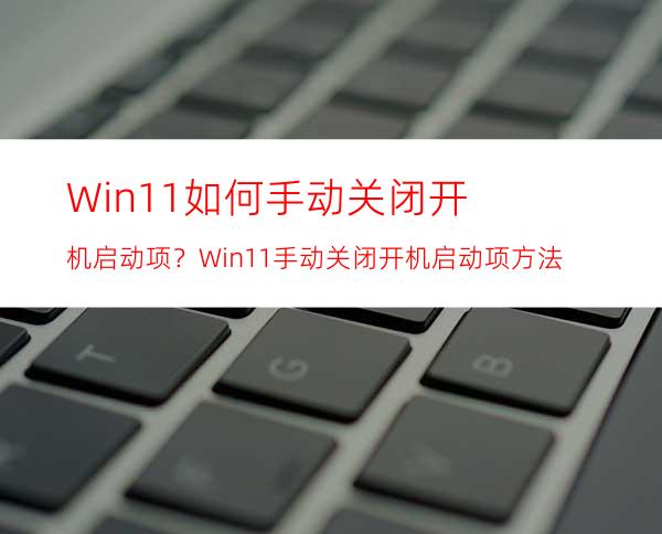 Win11如何手动关闭开机启动项？Win11手动关闭开机启动项方法