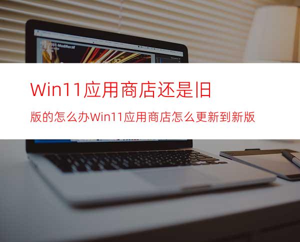 Win11应用商店还是旧版的怎么办Win11应用商店怎么更新到新版