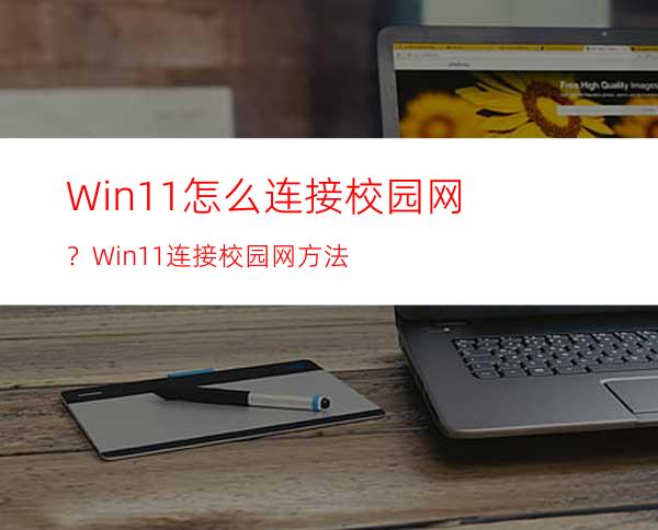 Win11怎么连接校园网？Win11连接校园网方法