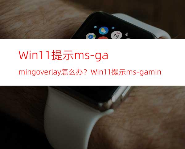 Win11提示ms-gamingoverlay怎么办？Win11提示ms-gamingoverlay的解决方法