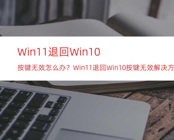 Win11退回Win10按键无效怎么办？Win11退回Win10按键无效解决方法