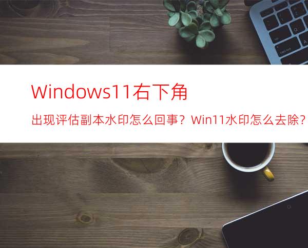 Windows11右下角出现评估副本水印怎么回事？Win11水印怎么去除？