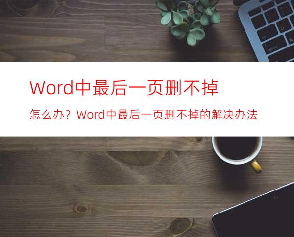 Word中最后一页删不掉怎么办？Word中最后一页删不掉的解决办法