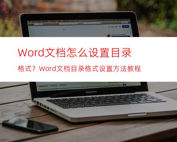 Word文档怎么设置目录格式？Word文档目录格式设置方法教程
