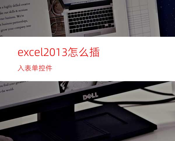 excel2013怎么插入表单控件?