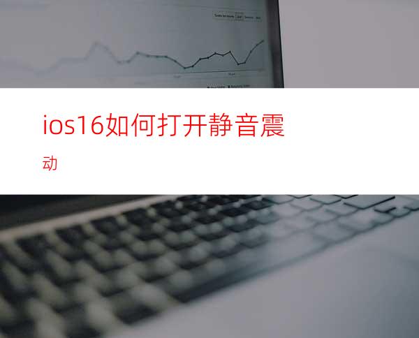 ios16如何打开静音震动