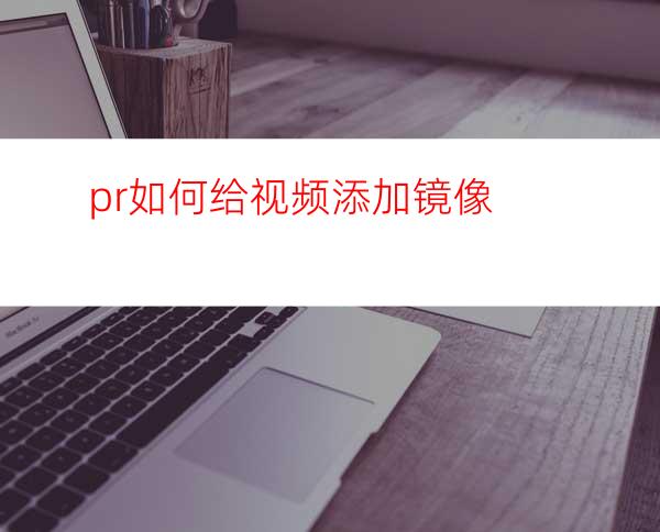 pr如何给视频添加镜像