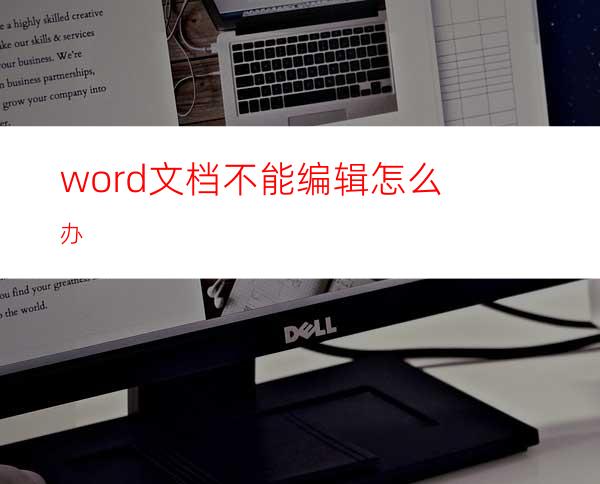 word文档不能编辑怎么办